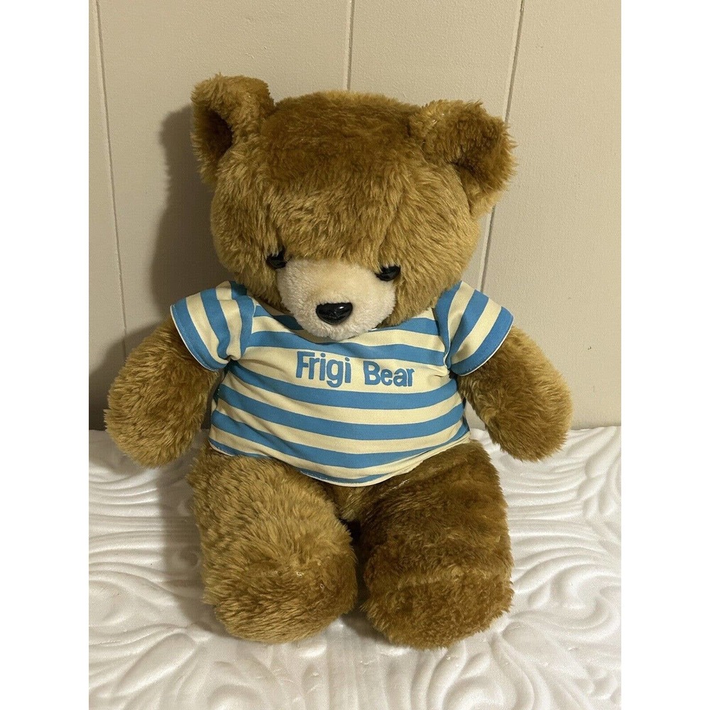 Vintage 1980 Frigidarie Frigi Bear 15" Promotional Plush Stuffed Animal Toy - Picture 4 of 12